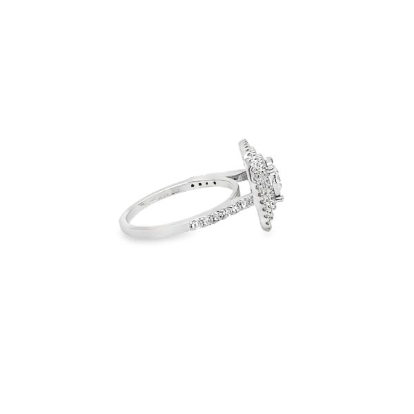 14k White Gold 4.4g 1.00ctw Lab Grown Diamond Ring