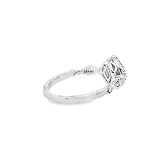.925AG .25ctw Lab Grown Diamond Ring